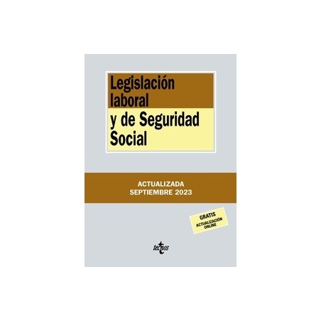 Legislación laboral y de Seguridad Social "Edición 2023. Gratis Actualización On Line"