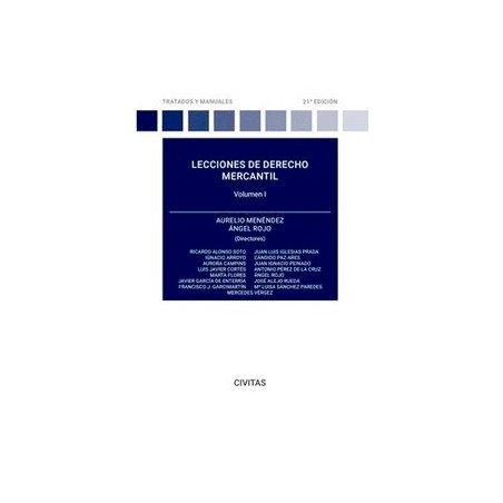 Lecciones de Derecho Mercantil. Vol I "Edición 2023 (Papel + Ebook)"