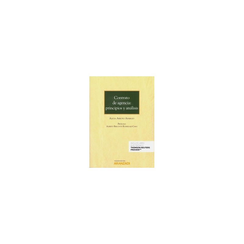 Contrato de Agencia: Principios y Análisis (Papel + Ebook)