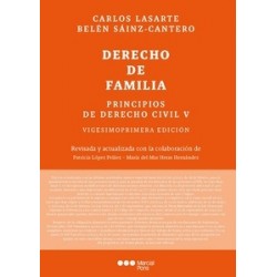 Principios de Derecho Civil. Tomo V. Derecho de Familia "21ª Edición 2023"