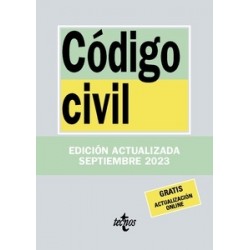 Código Civil "Edición 2023. Gratis Actualización On Line"