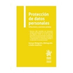 Protección de datos personales 2021.  Infracciones y sanciones penales (Papel + Ebook)
