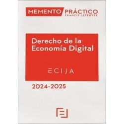 Memento Derecho de la economía digital 2024-2025 "Próxima Aparición 30/05/2024"
