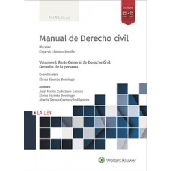Manual de derecho civil Vol.1 "Parte general de derecho civil. Derecho de la persona (Papel +...