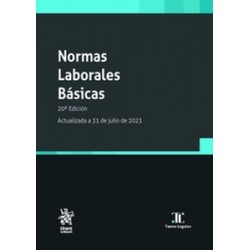 Normas Laborales Básicas 2023 "Actualizada a 31 de julio de 2023. 20ª Edición. (Papel + Ebook)"