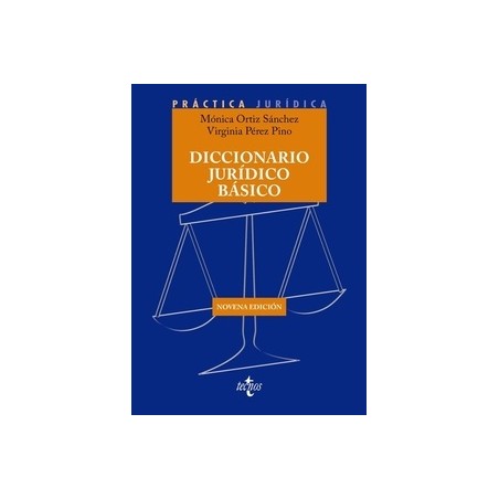 Diccionario jurídico básico "9ª Edición 2024"