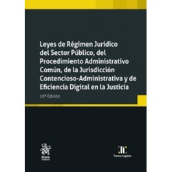 Leyes de Régimen Jurídico del Sector Público, del Procedimiento Administrativo Común, "de la Jurisdicción Contencioso-Administr