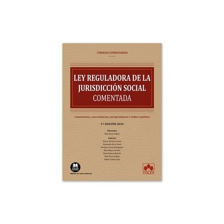 Ley reguladora de la Jurisdicción Social 2024 "Comentarios, concordancias, jurisprudencia e índice analítico"
