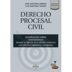 Derecho Procesal Civil "Actualización Online durante la vigencia de la edición, conforme a las...