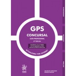 GPS Concursal. Guía Profesional 6ª Edición 2024 (Papel + Ebook)