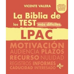 Biblia de los Test más difíciles de la LPAC