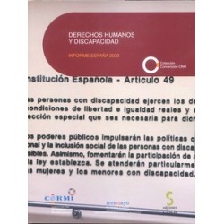 Derechos humanos y discapacidad "Informe España 2023"