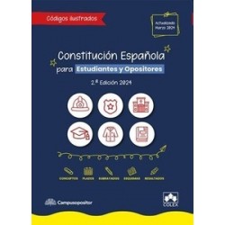 Constitución Española para estudiantes y opositores