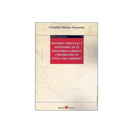 Reforma procesal y novedades en el monitorio laboral: ¿mejorando su tutela del crédito?