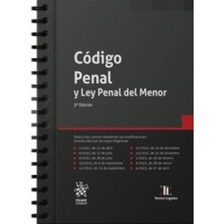 Código Penal y Ley Penal del Menor "Con Anillas. Edición 2023 (Papel + Ebook)"