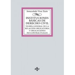 Instituciones básicas de derecho civil 2023 "Teoría general de la relación obligatoria y...
