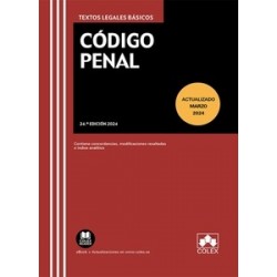 Código Penal 2024 (Papel + Ebook) "Contiene concordancias, modificaciones resaltadas, legislación...