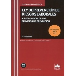 Ley de Prevención de Riesgos Laborales y Reglamento de los Servicios de Prevención (Papel + Ebook)