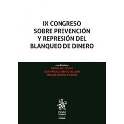 IX Congreso sobre prevención y represión del blanqueo de dinero (Papel + Ebook)