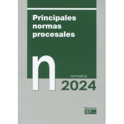 Principales normas procesales. Normativa 2024