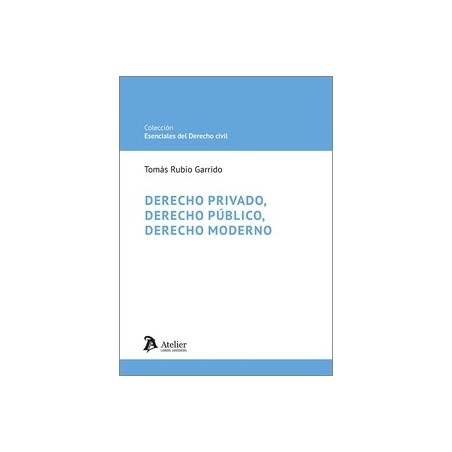 Derecho privado, derecho público, derecho moderno