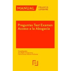 Manual Preguntas Test Examen Acceso a la Abogacía y la Procura 2025 "Próxima Aparición"