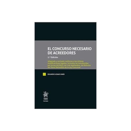 El concurso necesario de acreedores (Papel + Ebook)