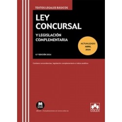 Ley Concursal y legislación complementaria 2024 (Papel + Ebook)