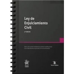 Ley de Enjuiciamiento Civil 2024 "Con Anillas (Papel + Ebook)"