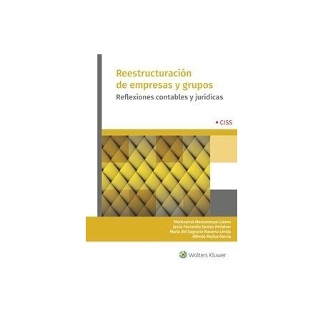 Reestructuración de Empresas y Grupos "Reflexiones Contables y Jurídicas"