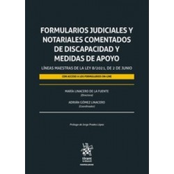 Formularios judiciales y notariales comentados de discapacidad y medidas de apoyo (Papel + Ebook)