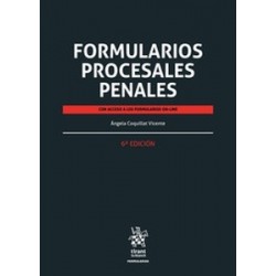 Formularios Procesales Penales (Papel + Ebook)