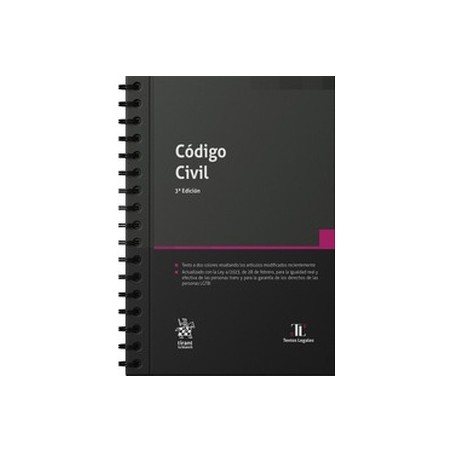 Código Civil "Con Anillas Edición 2023 (Papel + Ebook)"