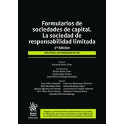 Formularios de sociedades de capital. La sociedad de responsabilidad limitada