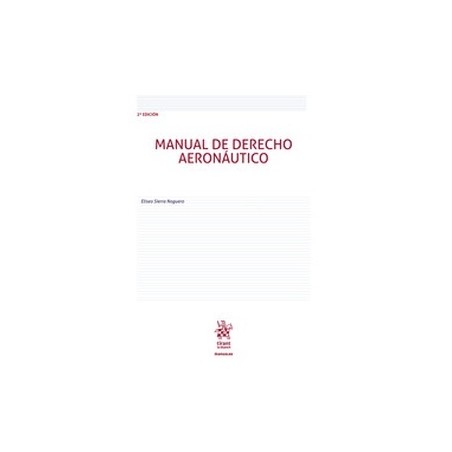 Manual de derecho aeronáutico