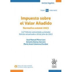 Impuesto sobre el Valor Añadido. Normativa estatal 2023