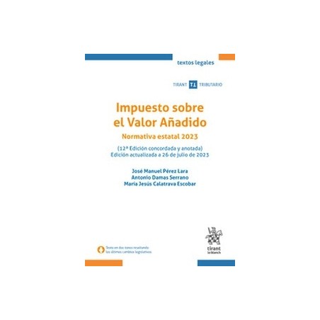 Impuesto sobre el Valor Añadido. Normativa estatal 2023