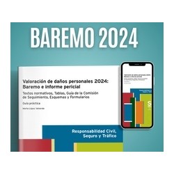 Papel + Digital: Valoración de daños personales 2024: Baremo e informe pericial