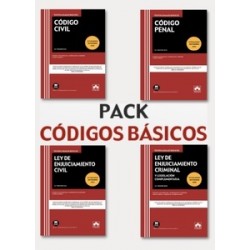 Pack códigos básicos Colex 2024 "Código civil, Código penal, LEC y LECRIM"