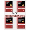 Pack códigos básicos Colex 2024 "Código civil, Código penal, LEC y LECRIM"