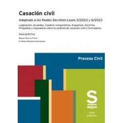 Casación civil. Adaptado a los Reales Decretos-Leyes 5/2023 y 6/2023