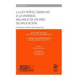 La ley por el Derecho a la vivienda. Balance de un año de aplicación