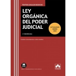 Ley Orgánica del Poder Judicial 2024 "Contiene concordancias e índice analítico"