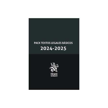 Pack Textos Legales Básicos 2024-2025 (Papel + Ebook)