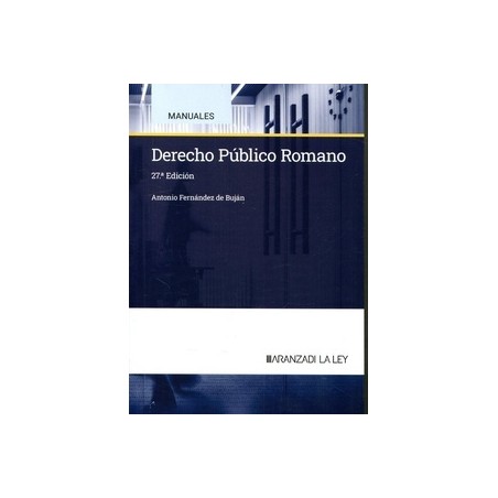 DERECHO PUBLICO ROMANO  27ªEDICIÓN  2024