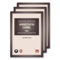 Curso de Derecho administrativo español "3 Tomos. Impresión Bajo Demanda"