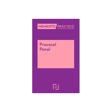 Memento Procesal Penal 2025 "Próxima Aparición 28-Nov-2024"