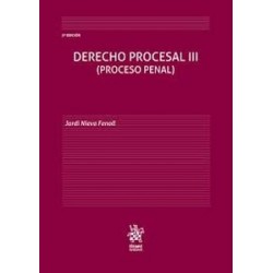 Derecho Procesal III. Proceso Penal. 3ª ed. 2024