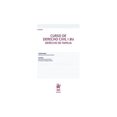 Curso de Derecho Civil I Bis Derecho de Familia 8ª Edición