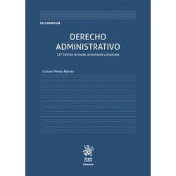 Lecciones de Derecho Administrativo 13ª Edición 2024 "Revisada, actualizada y ampliada"